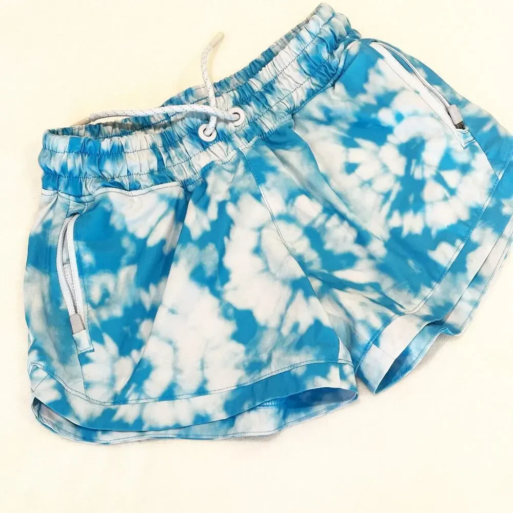 Athleta Girl Shorts sz 7 Athletic Shorts Blue Sports Shorts